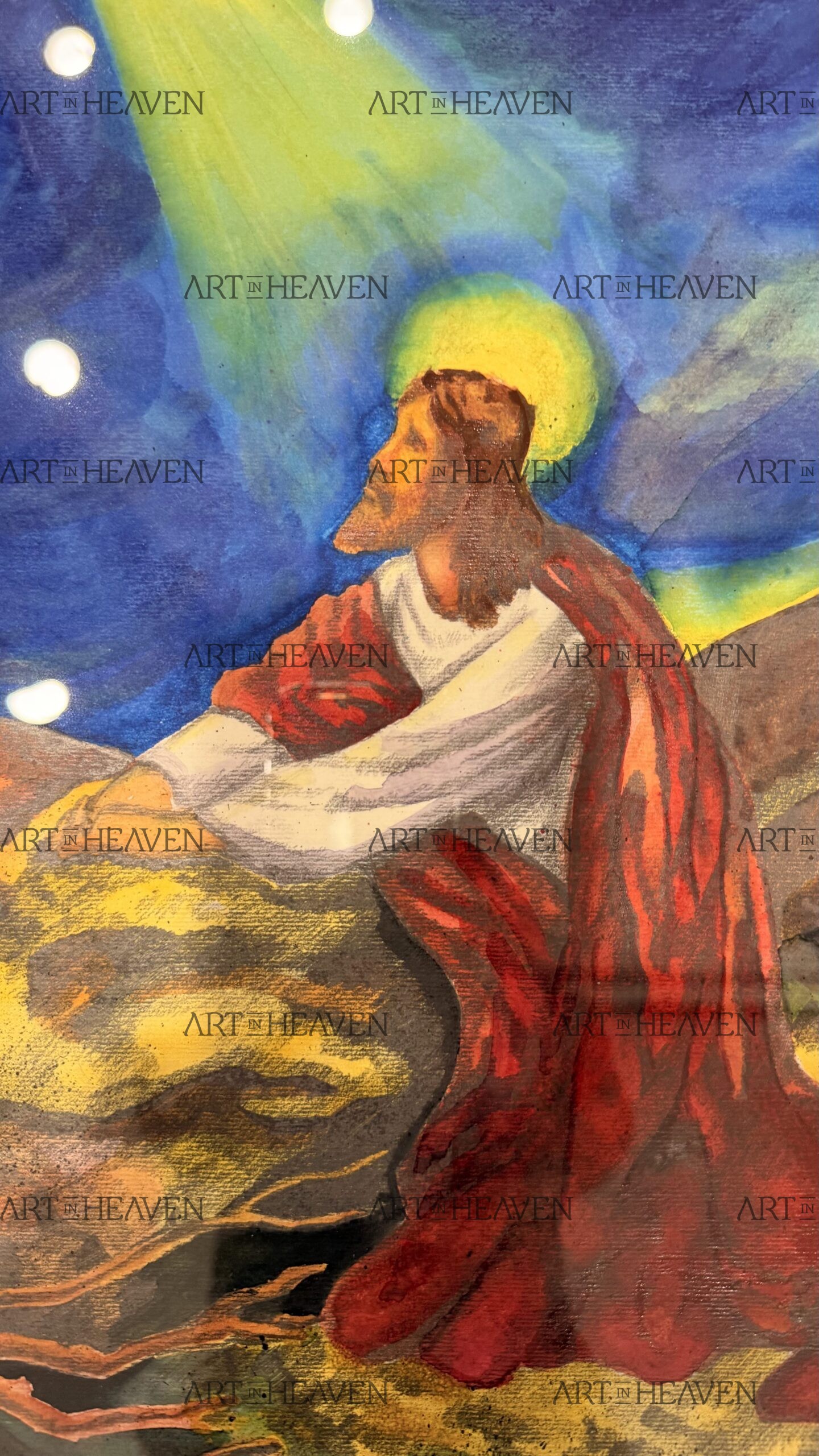 The Light of Jesus At Gethsemane