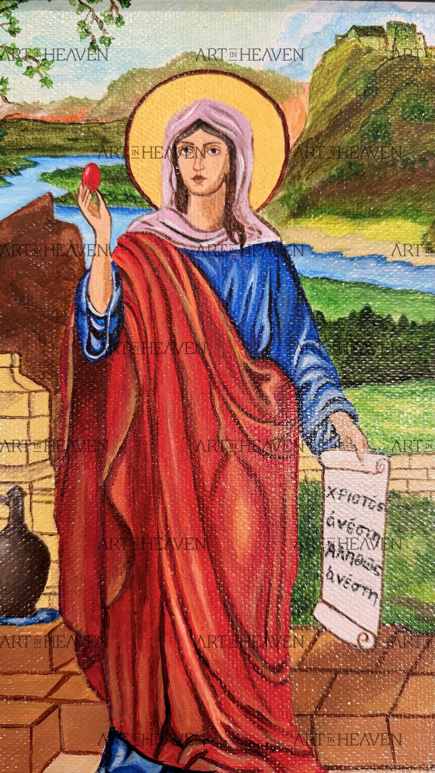 Mary Magdalene an the Red Egg